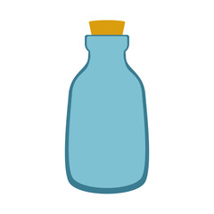 Empty Glass Bottle 