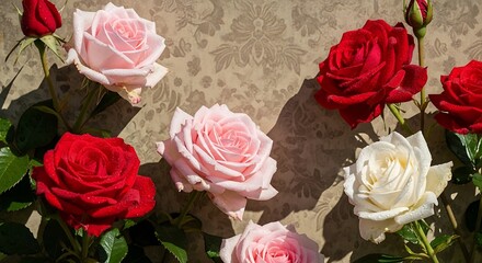 Roses in Various Colors and Shades.