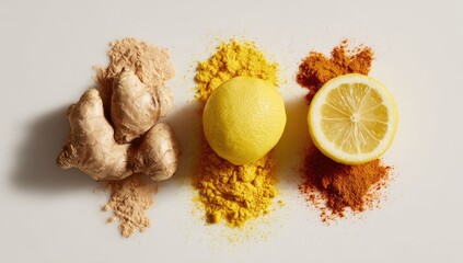 Bright spices and citrus
