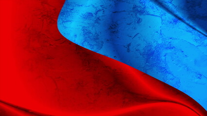 High contrast red and blue grunge smooth gradients abstract background