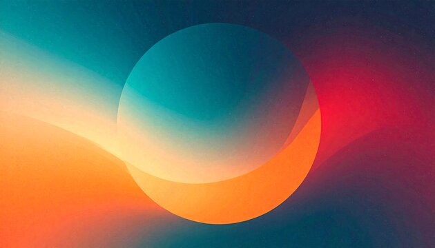 Abstract colorful sphere