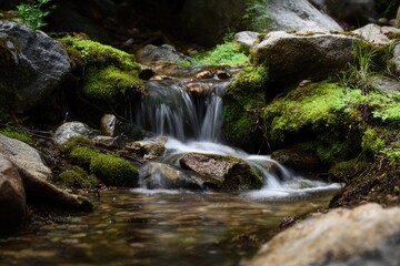 Rocky creek cascade