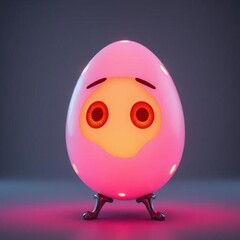 easter chick with egg