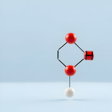 Cyclopropane cycloalkane molecule. Used as anaesthetic. Skeletal formula.