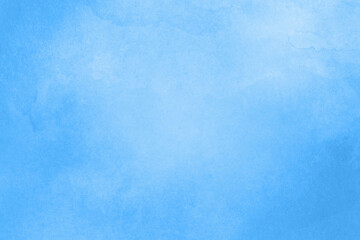 Abstract blue background in watercolor style