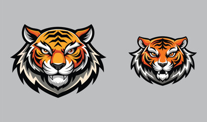 Happy young boy and girl siblings playing together with a cardboard box on a light background