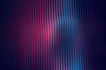 Abstract background with vertical lines and neon pink and blue glow