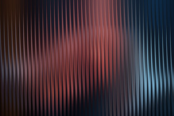 Multicolor abstract background with vertical ribbed texture
