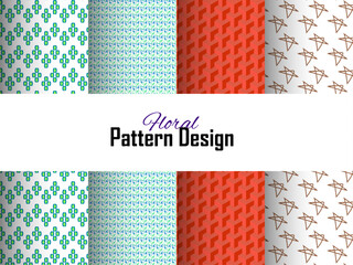 Seamless Floral Vector Pattern Background for Fabric, Wallpaper and Textile Design