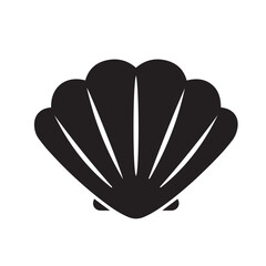 Seashell icon vector , Adobe Illustrator Artwork
