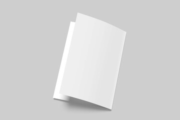 A4 Bifold Mockup Your Design Here
