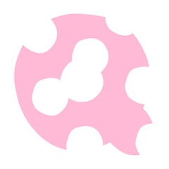 Q Alphabet Hand Drawn Style And Pink Design Font Design Q Alphabet Isolated