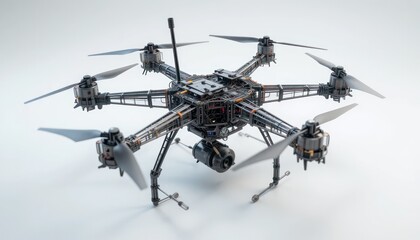 Advanced Drone Technology: A High-Tech Aerial Photography Device