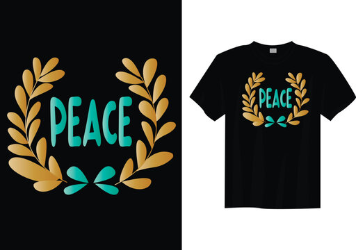 World Peace Day &ndash; September 21 International Day of Peace T-shirt Design