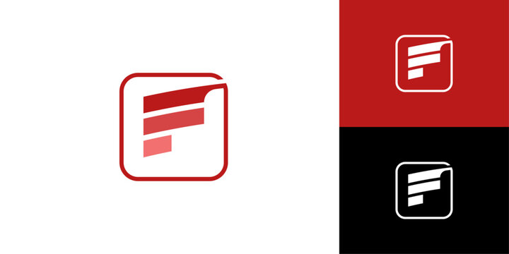 MONOGRAM F - MODERN STRONG LINE