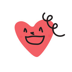 Happy Red Heart