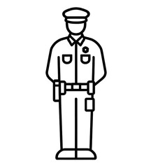 vector illustration of a man