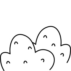Hand Drawn Bushes