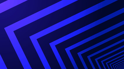 Abstract creative chevron stripe geometric shape on dark blue background illustration.
