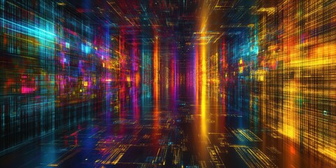 Explore Digital Labyrinth Of Data Stream and Network Structure With Information