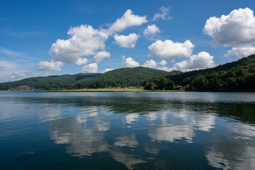 湖畔のキャンプ場　木崎湖