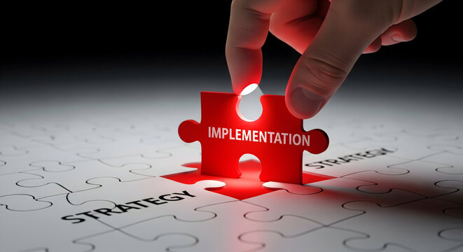 Completing the vision placing the final implementation puzzle piece into business strategy