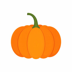 Orange Pumpkin Image for Autumn or Fall.