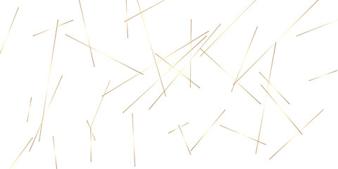 Abstract background with lines. Golden lines on White paper. Line wavy abstract vector technology line pattern background.
