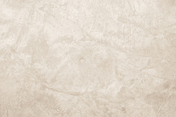 Colour old concrete wall texture background. Close up retro plain cream color cement wall background texture. Design paper vintage parchment element.