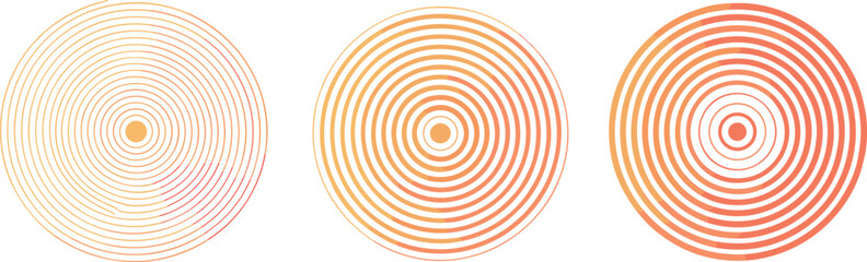 Gradient concentric circles, abstract round line pattern, hypnotic spiral design, geometric circular shapes, modern minimal background, optical illusion a