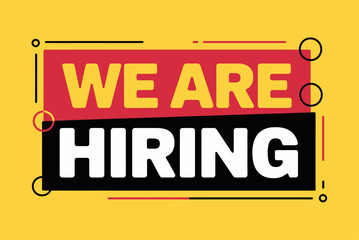 We are hiring job opportunities recruitment open positions