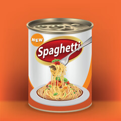 Design of ready-to-eat spaghetti cans