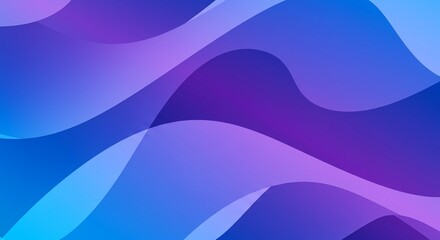 Fototapeta premium Abstract wavy gradient background