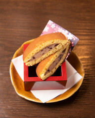 京都風小豆のパンケーキ（どら焼き）