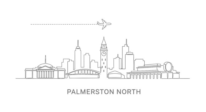 Palmerston North with NZ, and Skyline Minimalist.