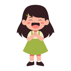 Happy Children’s Day Cartoon Illustration