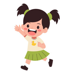 Happy Children’s Day Cartoon Illustration