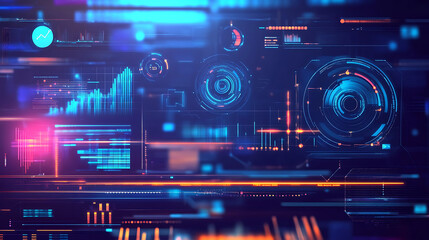 Fototapeta premium Business and sales-themed background with icons like shopping carts, money, stores, and packages. Ideal for wallpaper, presentations, marketing, and e-commerce designs.