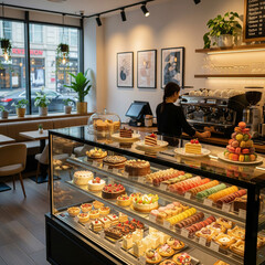 Sweet pastries and desserts