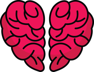 Brain heart design concept
