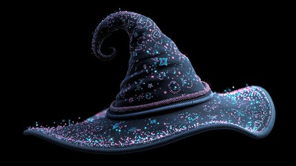 Cute Witch Hat With Sparkle