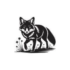 Fototapeta premium vector illustration of wolf