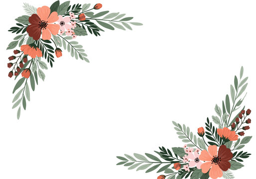 Ethereal floral arrangement with warm autumnal hues and delicate greenery perfect for elegant design projects