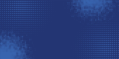 Fototapeta premium blue color pattern gradient grunge texture background. design element dots modern