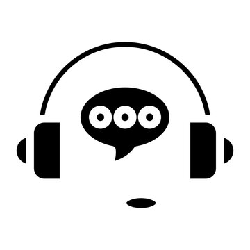 Vector Design Live Chat Icon Style