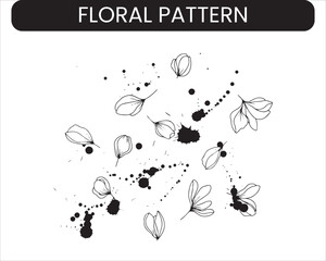 Beautiful flower collection of posters with roses, leaves, floral bouquets, flower compositions. Notebook covers