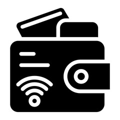 Vector Design Digital Wallet Icon Style