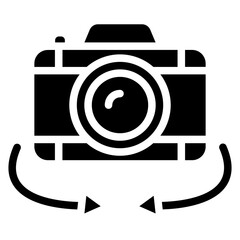 Vector Design Vr Camera Icon Style