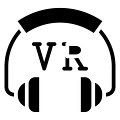 Vector Design Headset Icon Style