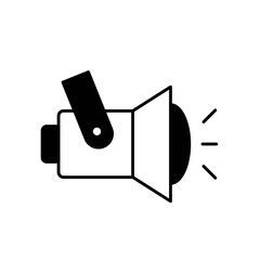 Obraz premium Spotlight Light Source Fill Icon: Theater and Event